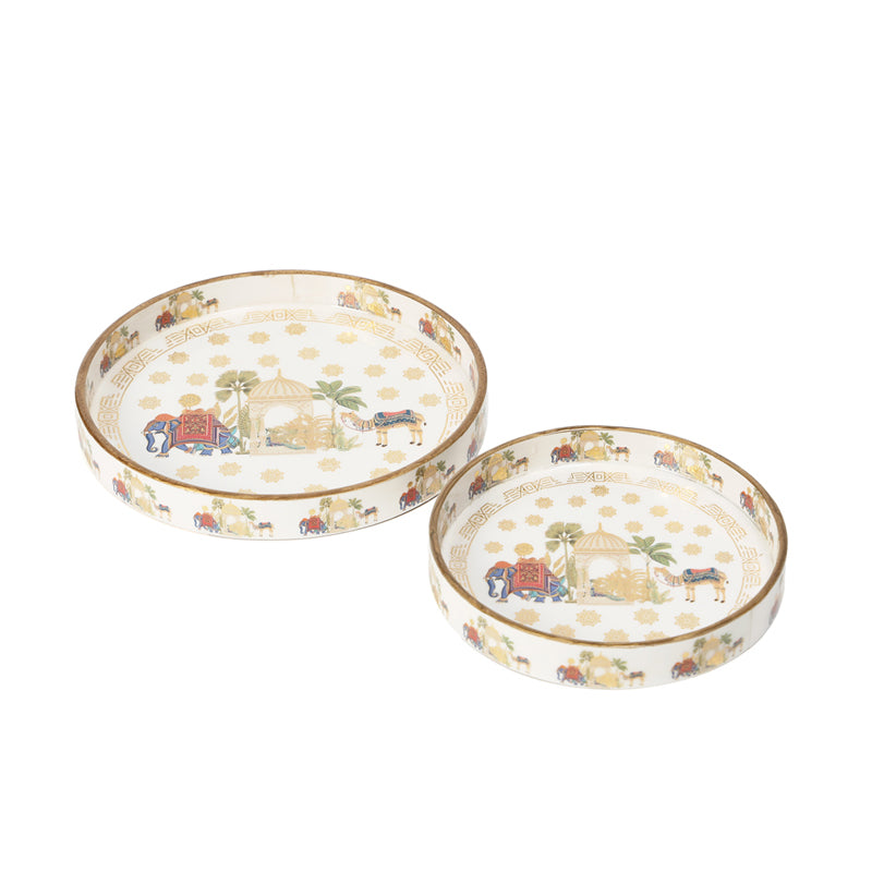 Royal Parades Round Serving Tray - Set Of Two media 8
