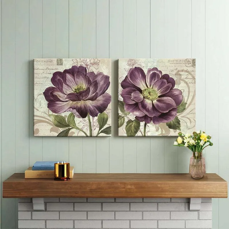 Duncan Floral Wall Art - Set Of Two media 1