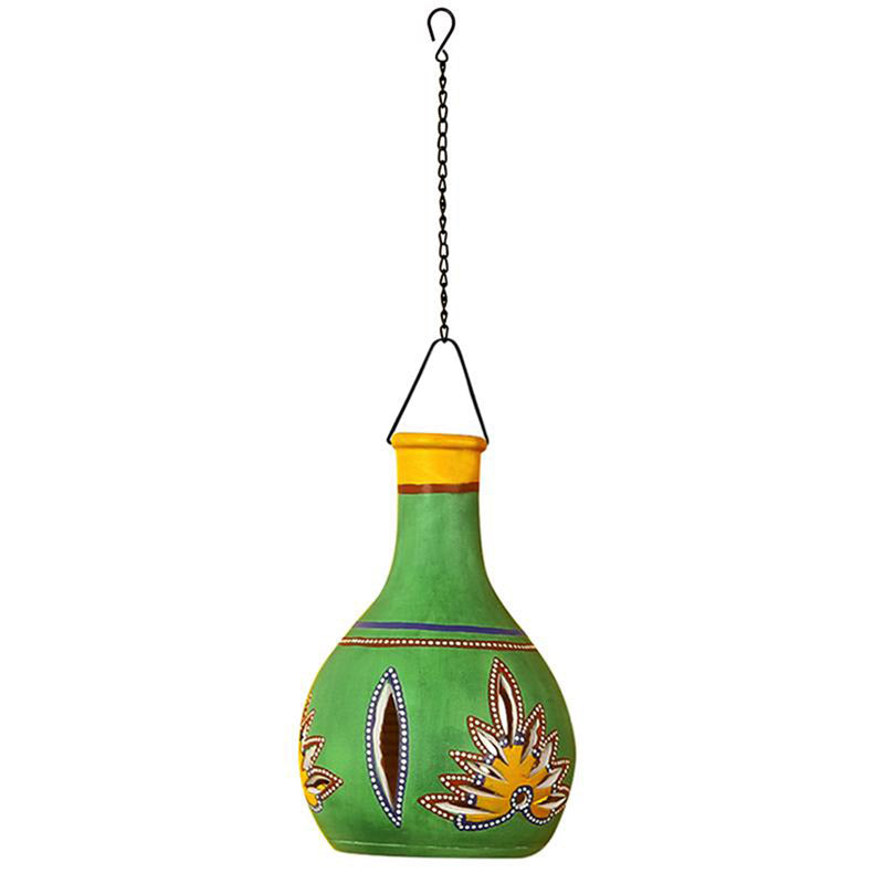 Shahiqa Terracotta Ceiling Lamp - Green media 3