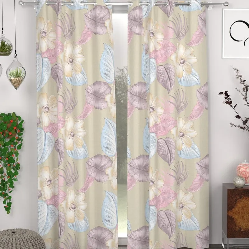 Floral Symphony Curtains - Set of Two media 3