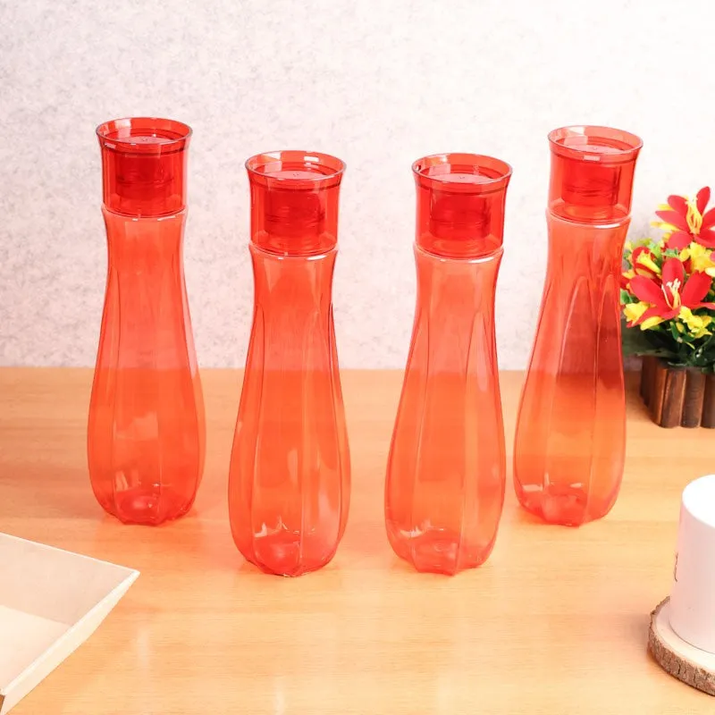 HydraCurve Red Clear PET Bottle (1000 mL Each) - Set Of Four media 1