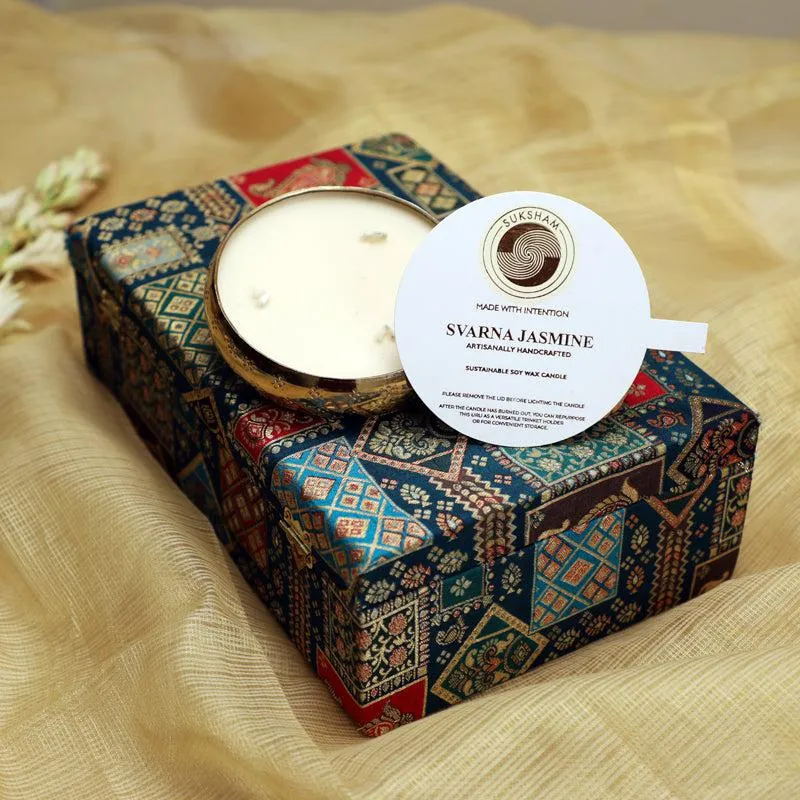 Enchanta Jasmine Scented Candle media 1