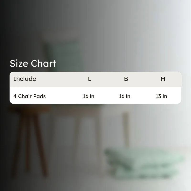 Seatease Chair Pad (Sage Green) - Set Of Four media 5