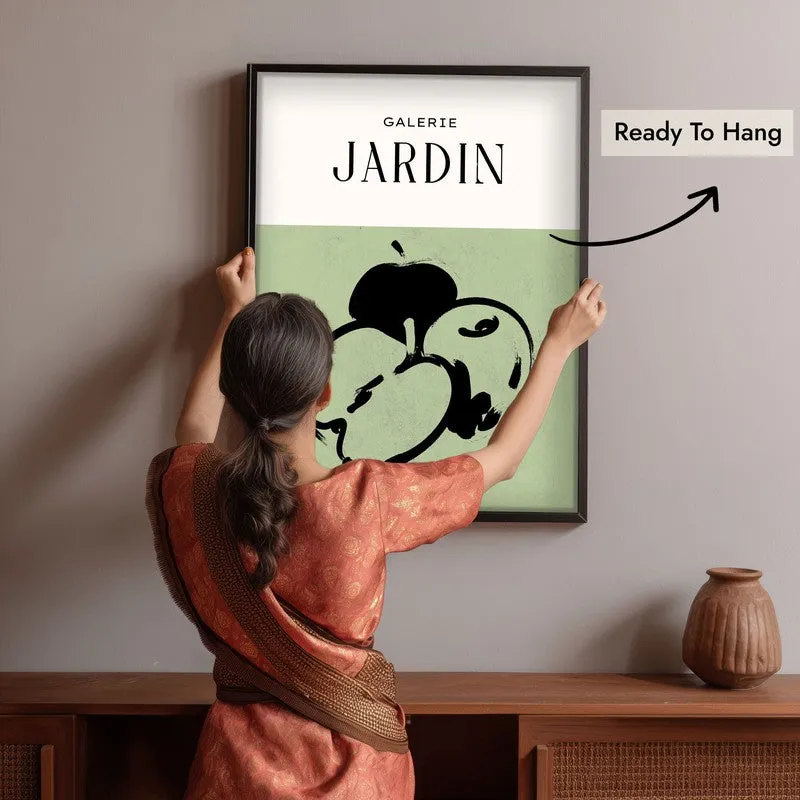 Galerie Jardin Canvas Wall Painting With Black Frame media 6