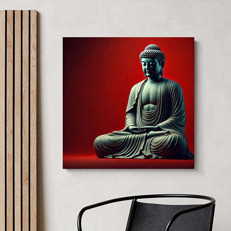 Red Aura Buddha