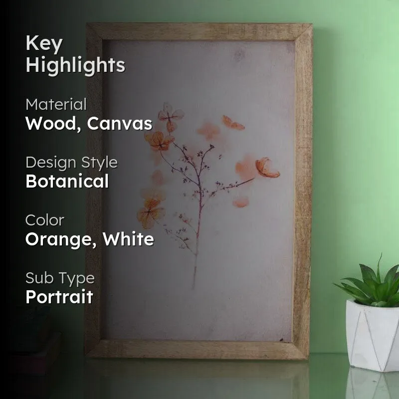 Galilee Wildflower Canvas Painting media 2