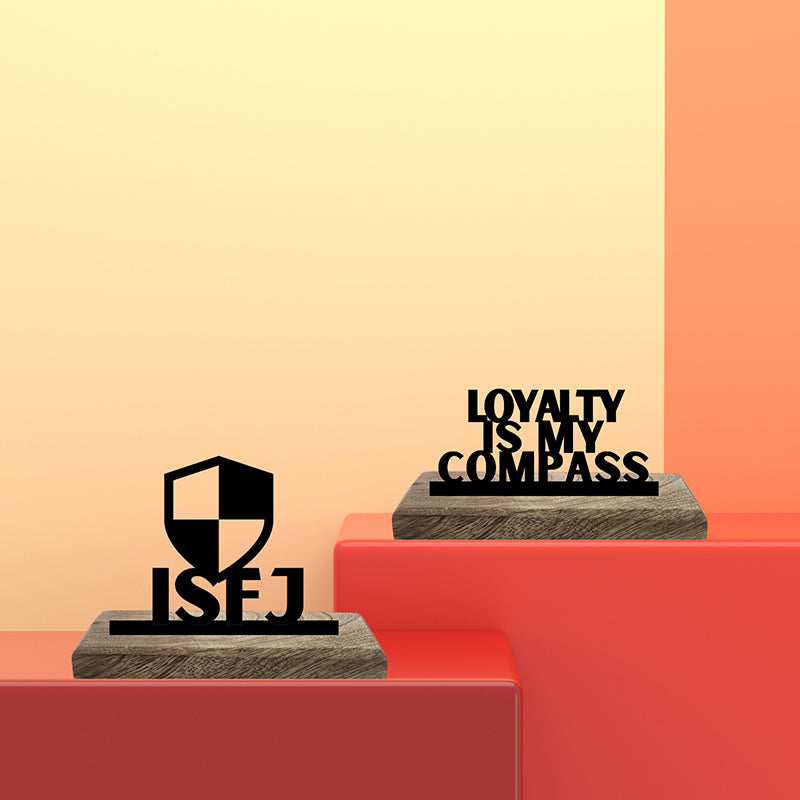 Loyal ISFJ Showpiece - Set Of Two