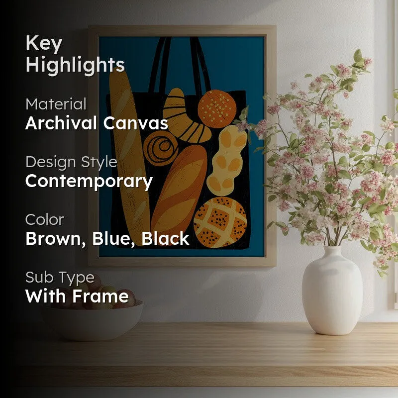 BreadClassics Archival Canvas Wall Art - Brown media 2