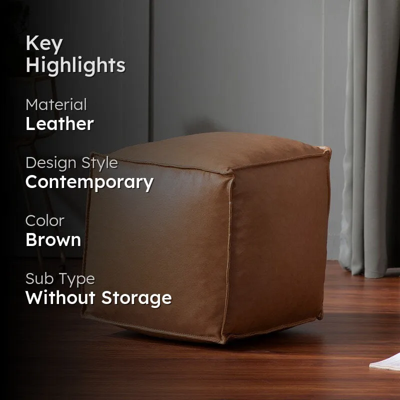 Modern Habitat Pouffe - Brown media 2