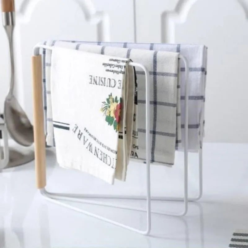 Wipe Mate Foldable Napkin Holder - Modern White Design media 1