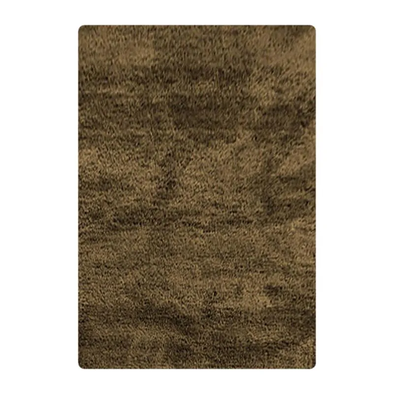 Nuo Luxe Micro Fiber Area Rug - Brown media 5