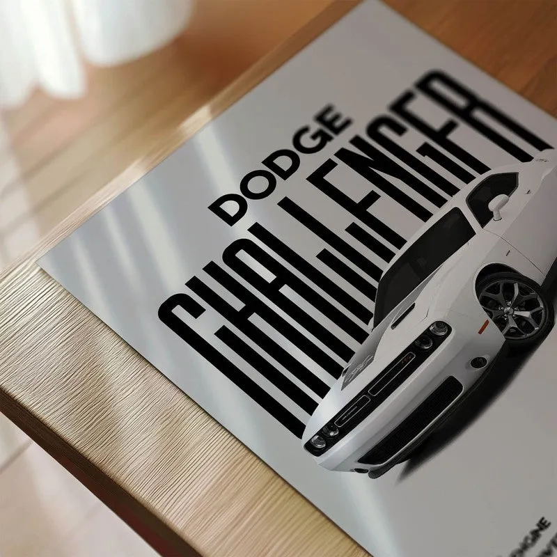 Dodge Challenger Spirit Wall Poster media 6