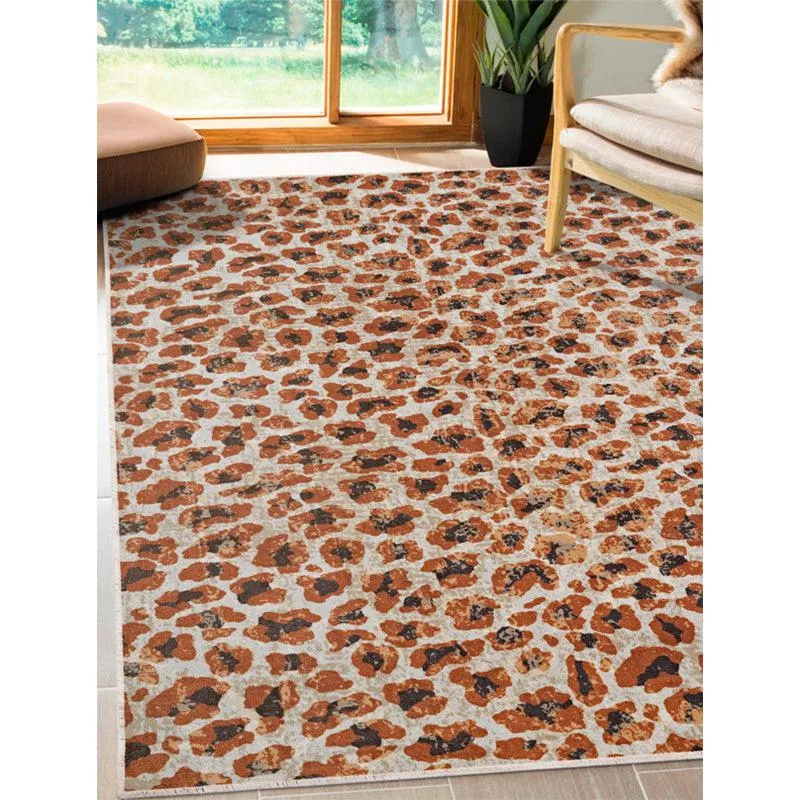 Leoperd Loom Carpet - Brown media 3