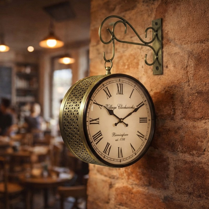 Regal Timekeeper Iron Wall Clock media 4