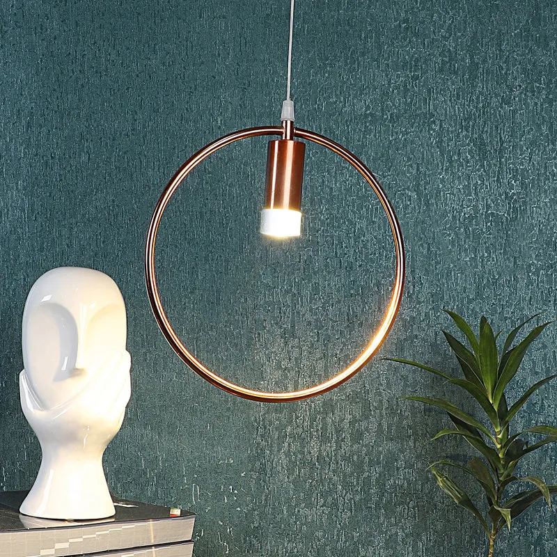 Coppre II Iron Ceiling Lamp media 2