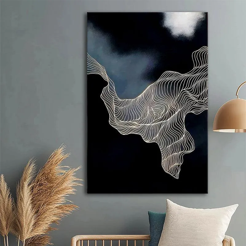 Media Nox Abstract Wall Painting media 1