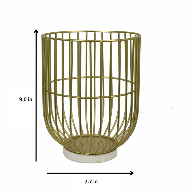 Foile Cage Candle Holder media 6