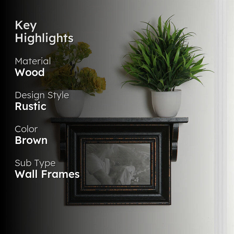 Osta Photo Frame With Wall Shelf media 2