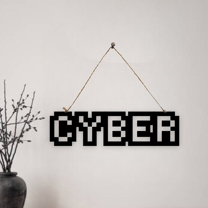 Cyber Mild Steel Wall Accent