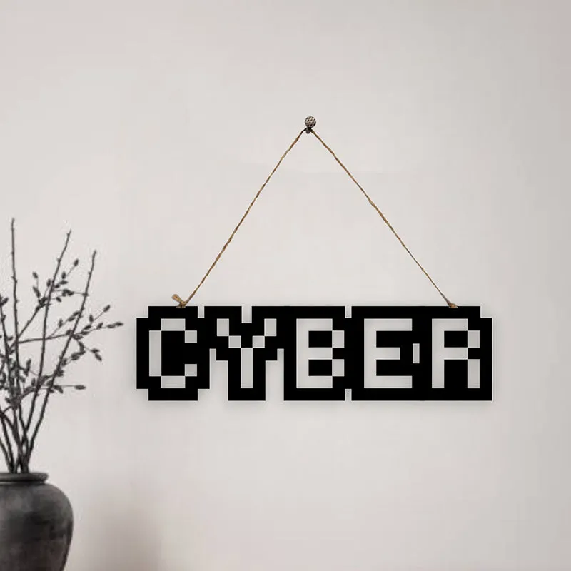 Cyber Mild Steel Wall Accent media 1