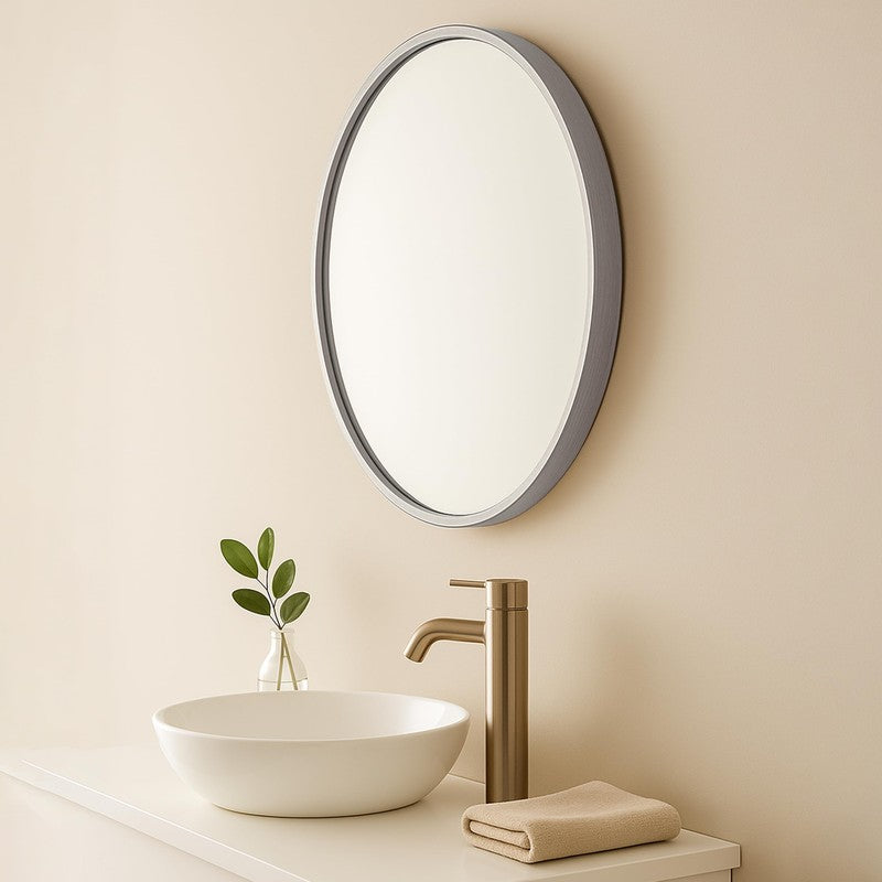 Evara Wall Mirror With Aluminium Frame media 4