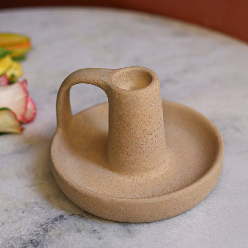 Ember Hold Ceramic Candle Holder