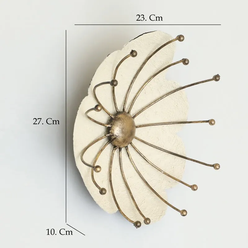 Fleur Of Light Metal & Ceramic Wall Accent media 5