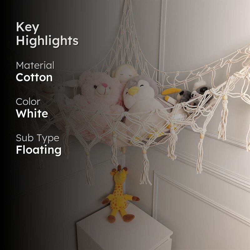 Cesta Macrame Toy Hammock media 2