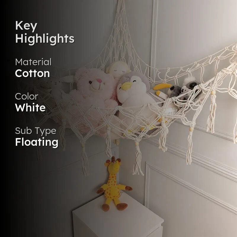 Cesta Macrame Toy Hammock media 2