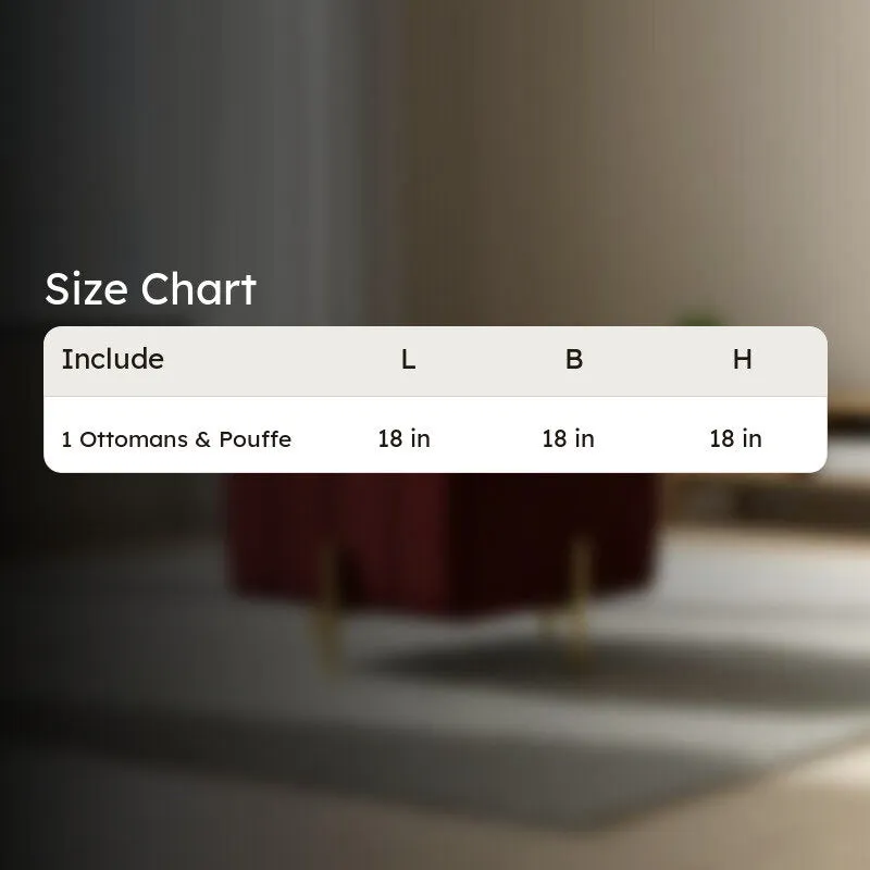 Zevion Softara Ottoman - Brown media 7