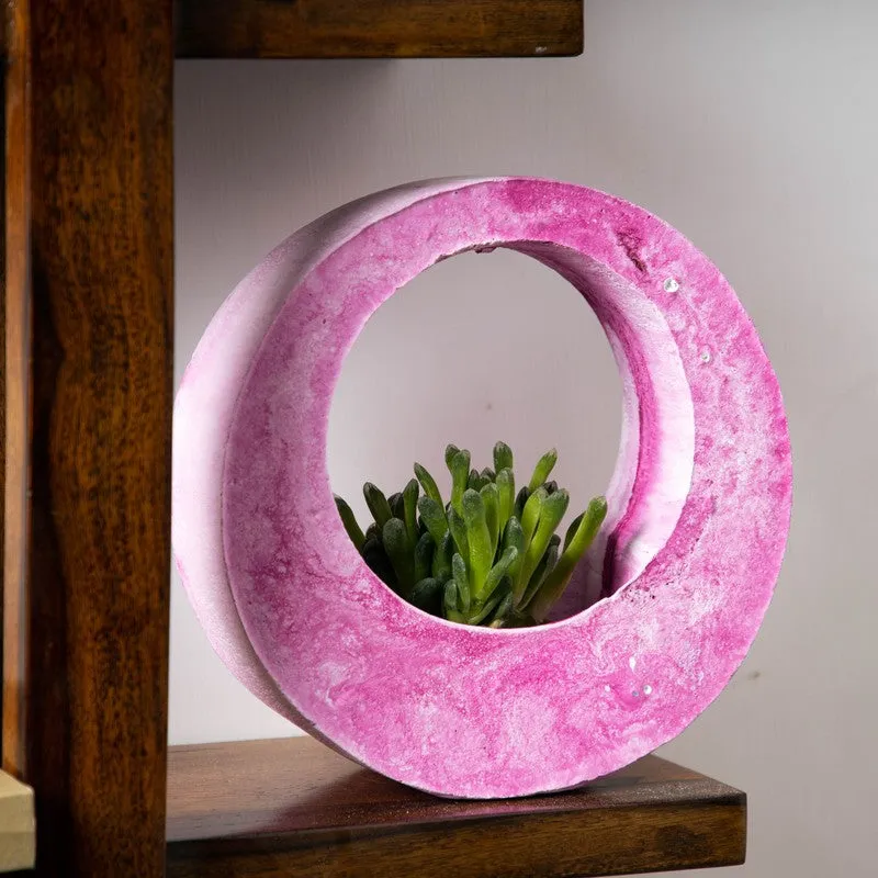 Archo Moon Planter - Pink media 2
