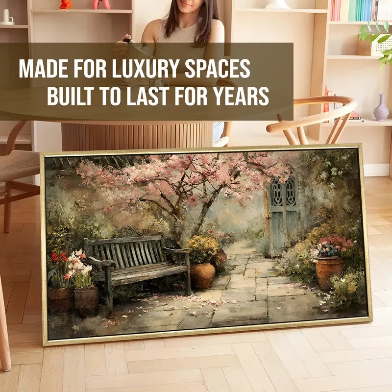 Vintage Europe Bloom Tree Loveseat Wall Art media 5