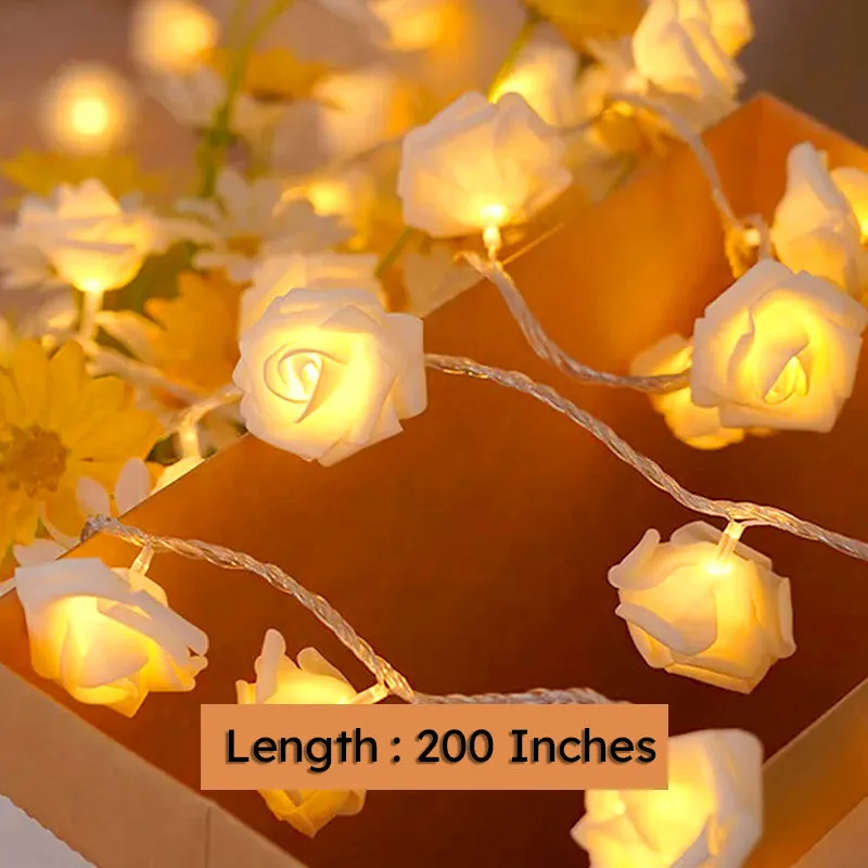 Eternal Rosa Foam String Light  - Yellow media 8