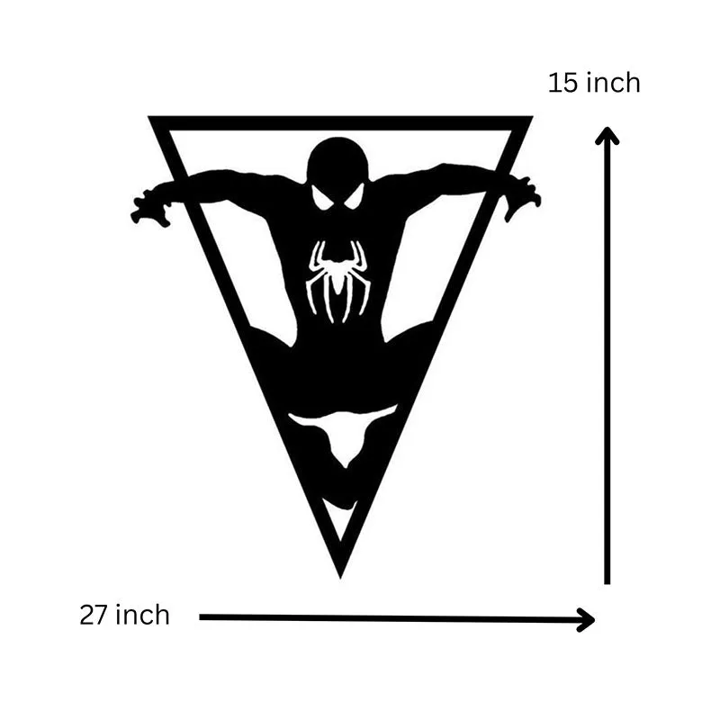Spiderman Marvel Comics Black Iron Wall Accent media 5