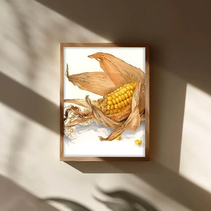 CornFarm Archival Canvas Wall Art - Brown media 3