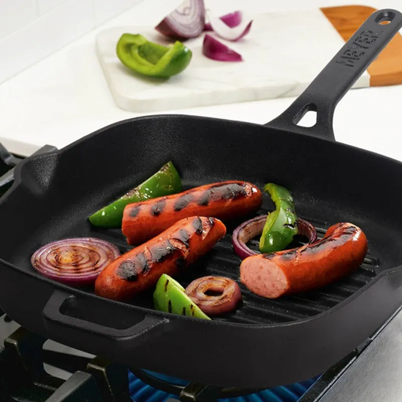 Meyer Long Handle Cast Iron Grill Pan media 6