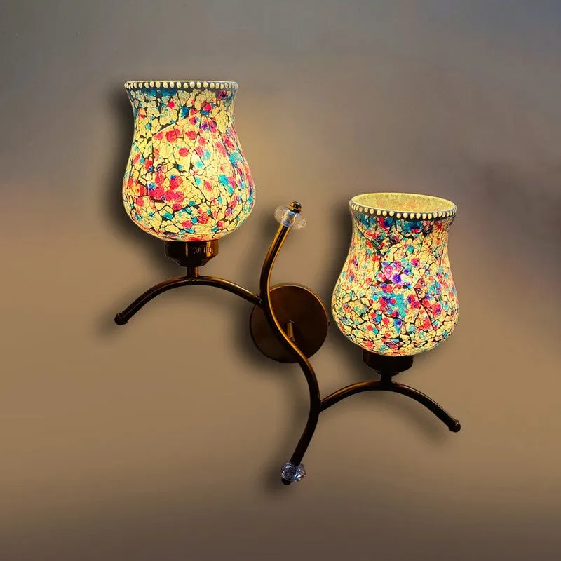 Auralux Twin Glass Wall Lamp - Multicolor media 6