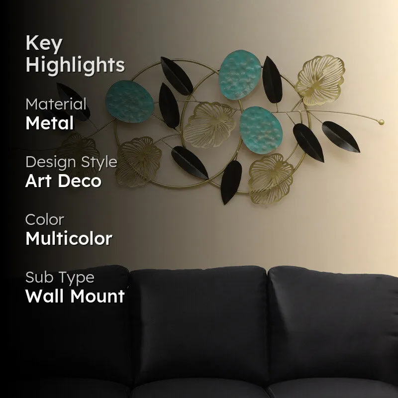 Yero Floral Metal Wall Accent media 2