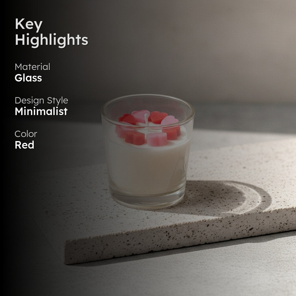 True Love Glow Candle Set - Red media 3