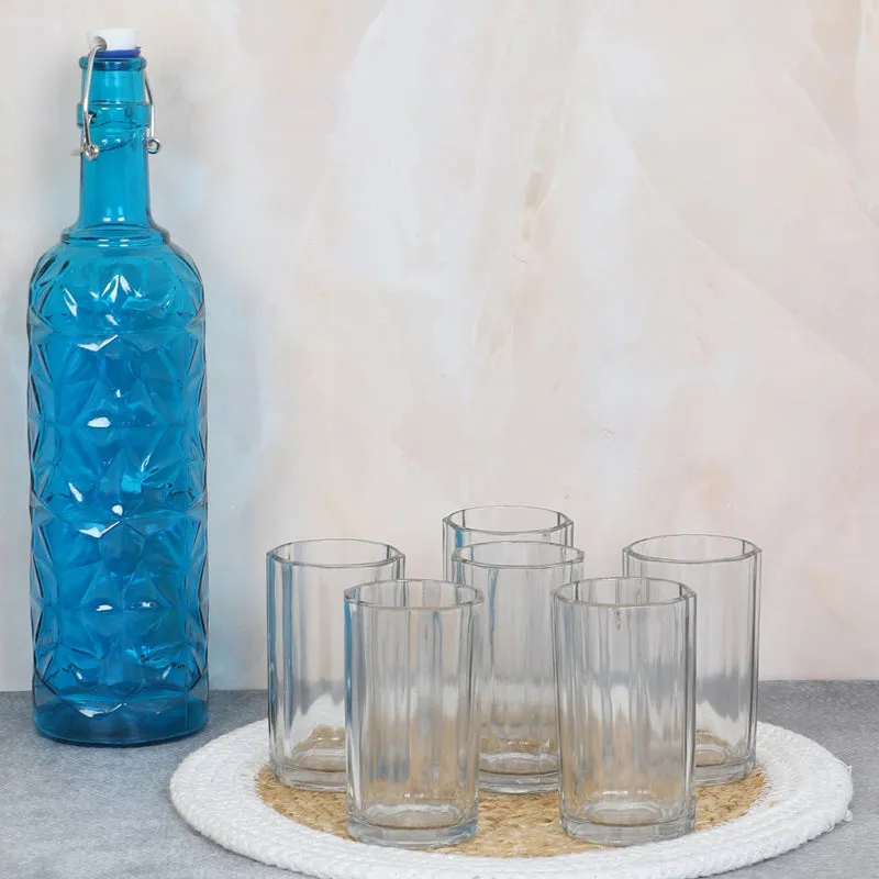 Magno 1000 mL Water Bottle With 150 mL Glass - Seven Piece Set media 4