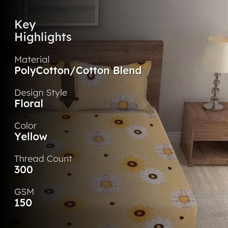Sunflower Stories Bedsheet - 150 GSM media 2