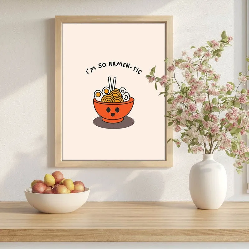Calm Cuisine Archival Canvas Wall Art - Brown media 1