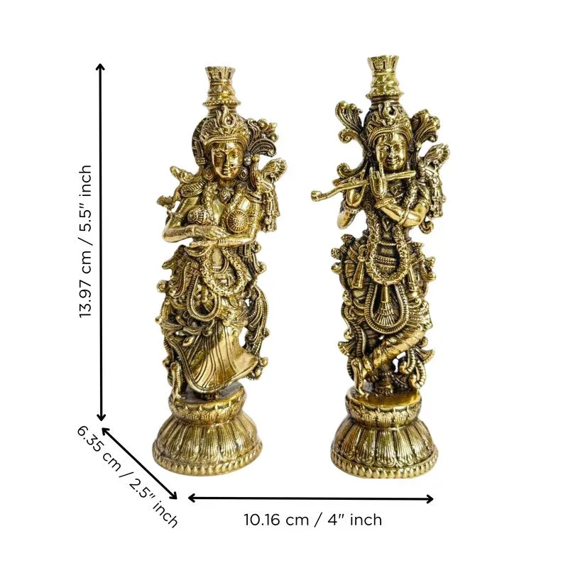 Rasleela Brass Idol - Set of Two media 5