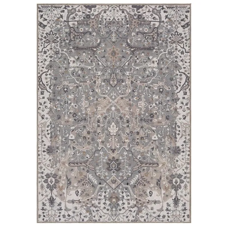 Ruba Ethnic Carpet - Grey media 1
