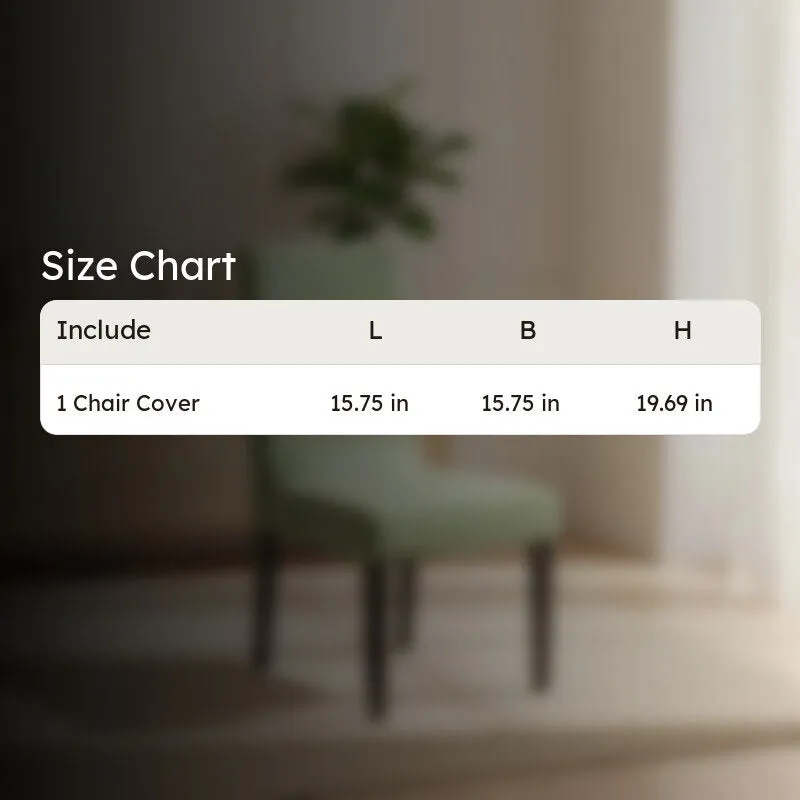 CasaCharm Fit Chair Cover - Green media 7