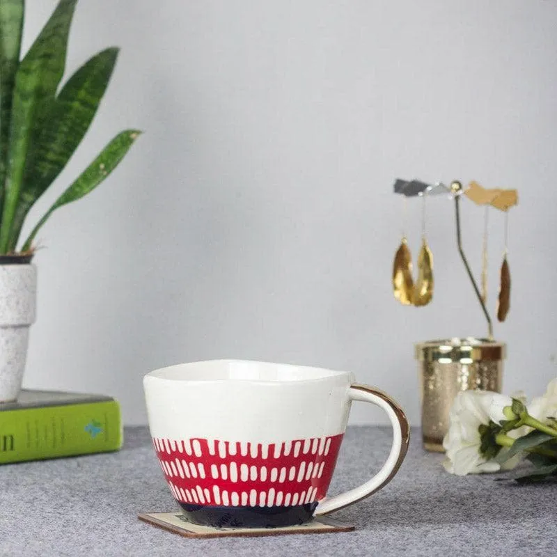 Bohemian Ceramic Coffee Mug (300 mL) media 3