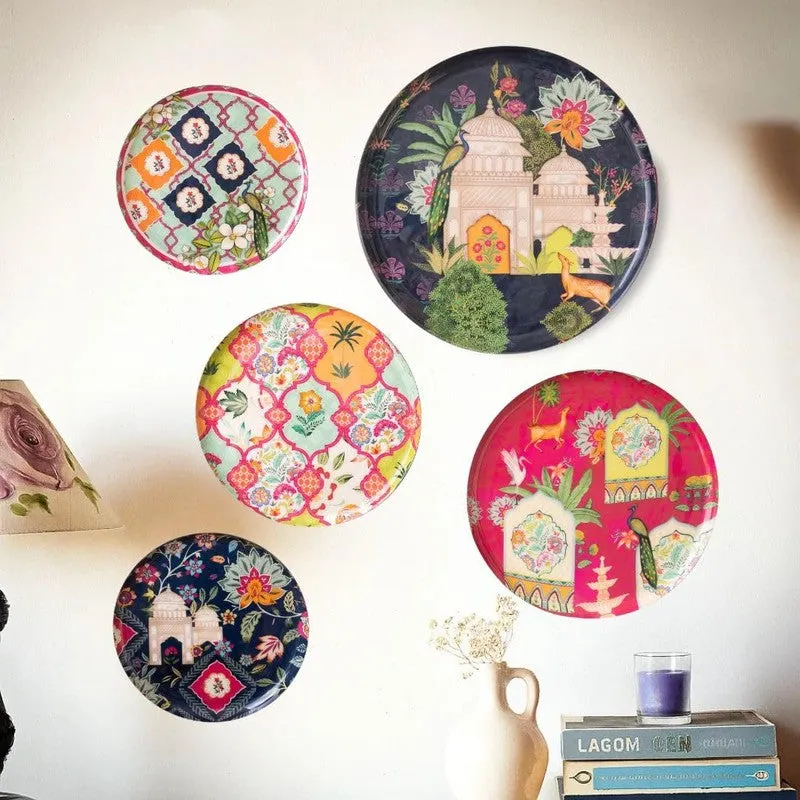 Enamel Wall Plates - Set Of Five media 3