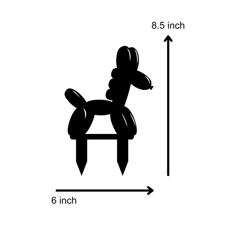 Balloon Bounce Garden Stake - Set Of Three media 3