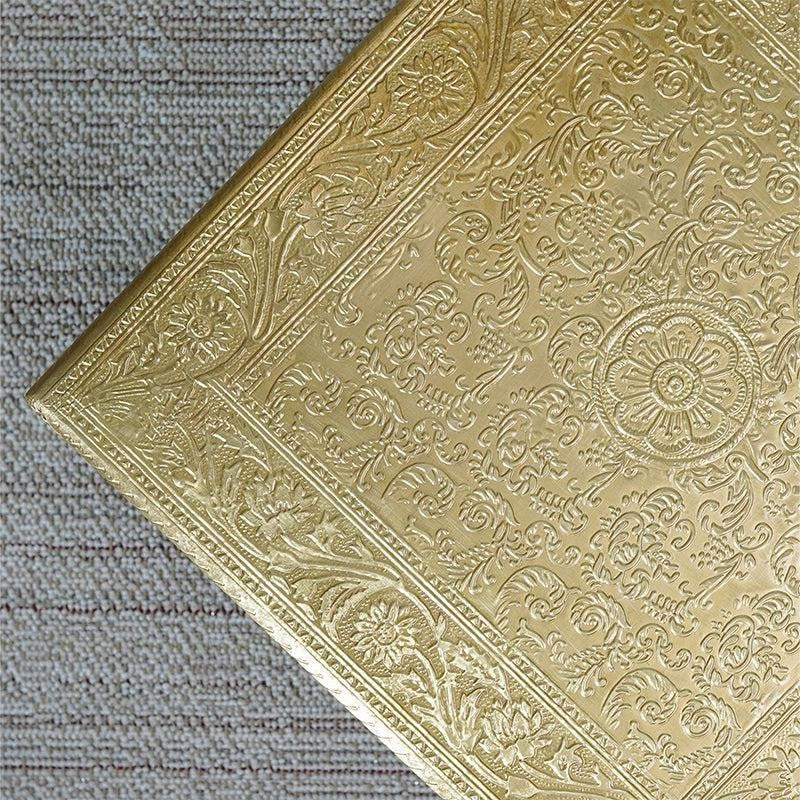 Golden Pause Seating Stool - Gold media 6