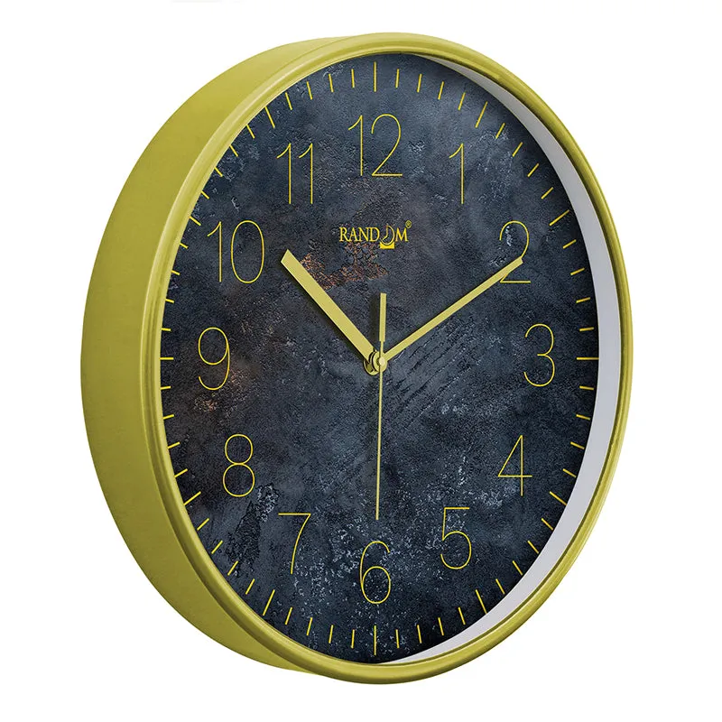 Stone Luxe Plastic Analog Wall Clock media 6